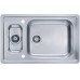 ALVEUS Praktik 50 kuchyňský dřez, 810 x 510 mm, satin 1009360