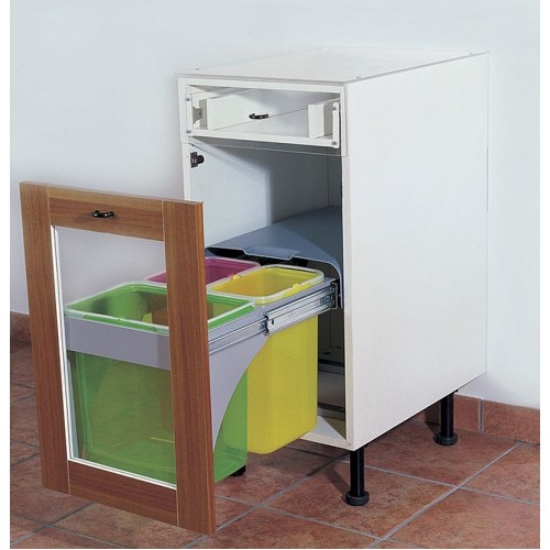 ALVEUS EKKO FRONT 4x8L odpadkový koš na třídění odpadu 1016054