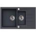 ALVEUS ROCK 70 kuchyňský dřez granitový, 780x480 mm, černá