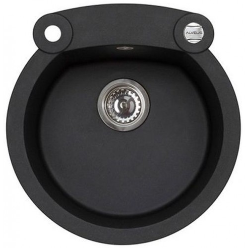 ALVEUS ROLL 10 granitový dřez, 530 mm, černá 91 1090969