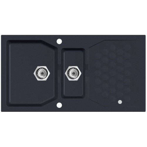 ALVEUS SENSUAL 70 kuchyňský dřez granitový, 980 x 520 mm, twilight 05