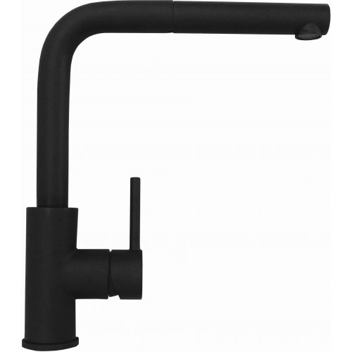 ALVEUS ZEOS - P kuchyňská baterie, černá matná 1136505