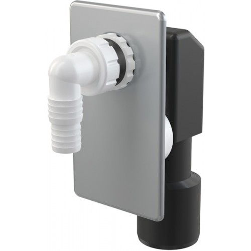 ALCAPLAST sifon pračkový podomítkový nerez APS3