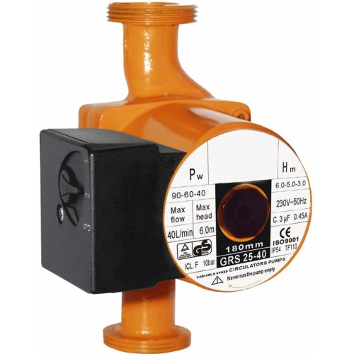 AQUAcup GRS 25-40 (180 mm) oběhové čerpadlo 200589