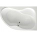 AQUALINE CIDLINA vana 150x105x45cm, pravá G3619