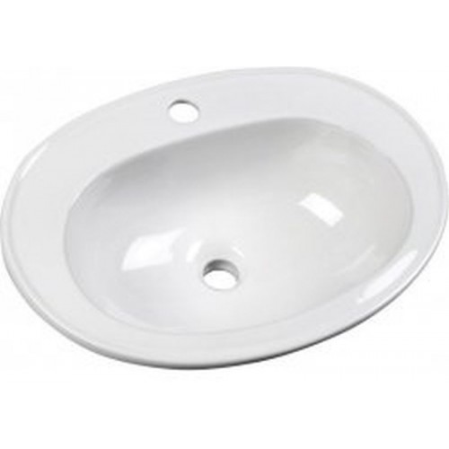 AQUALINE SARA zápustné umyvadlo 54x41 cm, FS1630