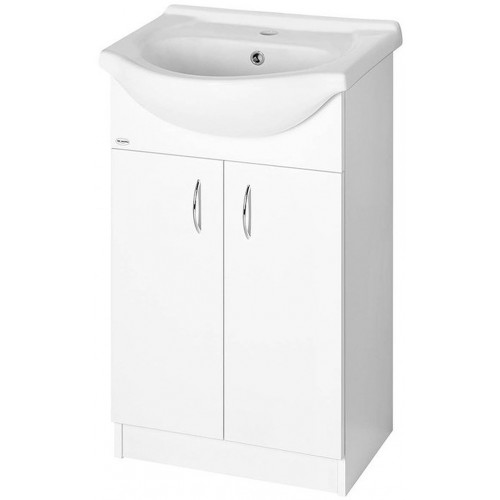 AQUALINE SIMPLEX ECO 50 umyvadlová skříňka včetně umyvadla 47x83,5x29 cm SIME500 AQUALINE SIMPLEX ECO 50 umyvadlová skříňka včetně umyvadla 47x83,5x29 cm SIME500