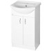 AQUALINE SIMPLEX ECO 55 umyvadlová skříňka včetně umyvadla 53x83,5x30,7cm SIME550
