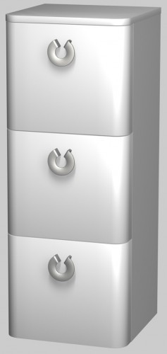 INTEDOOR ARKADE střední koupelnová skříňka závěsná AKSS353ZRM/H1511 INTEDOOR ARKADE střední koupelnová skříňka závěsná AKSS353ZRM/H1511