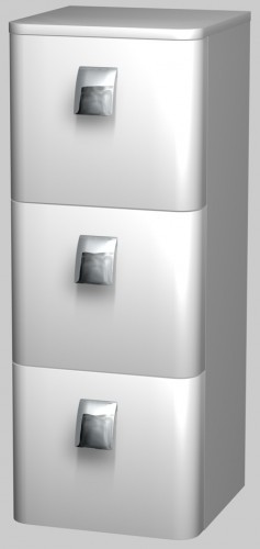 INTEDOOR ARKADE střední koupelnová skříňka závěsná AKSS353ZQG/H1511