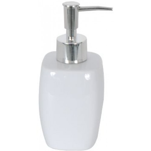 ARTTEC Dávkovač mýdla - keramika + plast - white MSV00007 ARTTEC Dávkovač mýdla - keramika + plast - white MSV00007