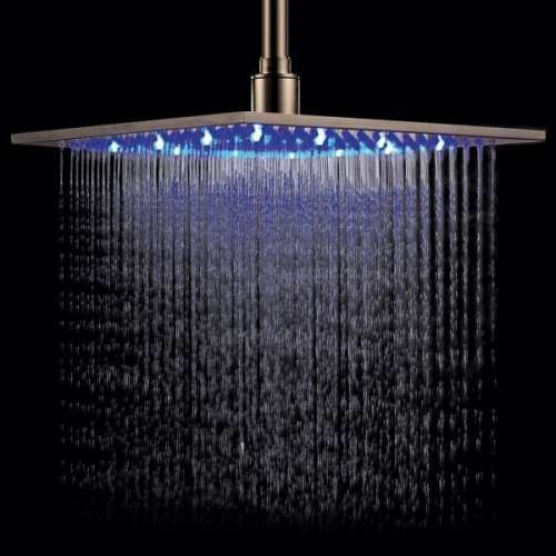 ARTTEC LED TS slim Horní sprcha s osvětlením hranatá SOR01485