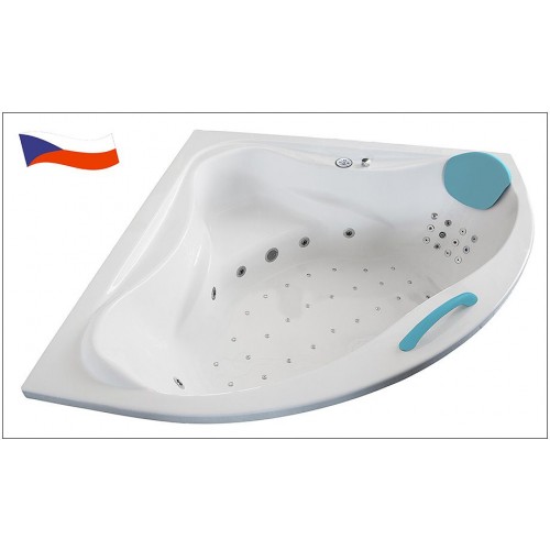 ARTTEC Massage FLAT 140x140 Hydro a air masážní akrylátová vana PAN00746