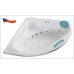 ARTTEC Massage FLAT 140x140 Hydro a air masážní akrylátová vana PAN00746