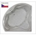 ARTTEC EXCLUSIVE massage FLAT 150x150 Hydro a air masážní akrylátová vana PAN00777