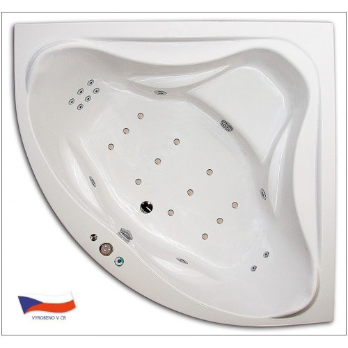 ARTTEC LUXUS MASSAGE 150x150 Luxusní hydromasážní vana PAN00721 ARTTEC LUXUS MASSAGE 150x150 Luxusní hydromasážní vana PAN00721