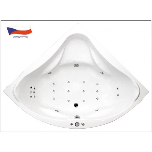 ARTTEC LUXUS MASSAGE 140x140 Luxusní hydromasážní vana PAN00722