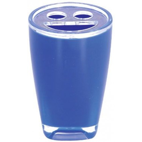 ARTTEC Kelímek na kartáčky a pastu - TAHITI - plast - blue MSV00184