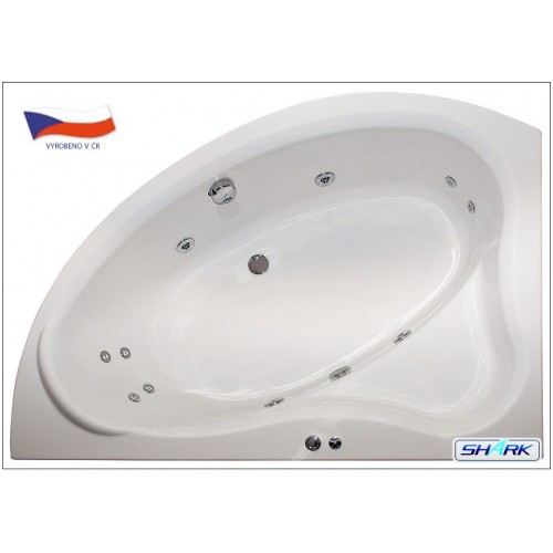 ARTTEC SURF MASSAGE 150x90 levá Hydromasážní akrylátová vana PAN00551