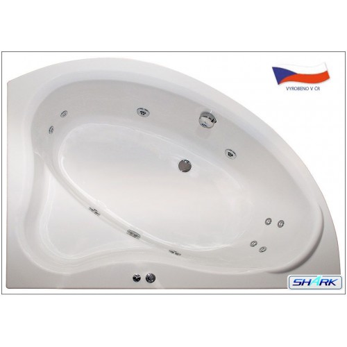 ARTTEC SURF MASSAGE 150x90 pravá Hydromasážní akrylátová vana PAN00552