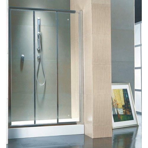 ARTTEC Natty 90 chrome chinchila Sprchové dveře do niky PAN00528