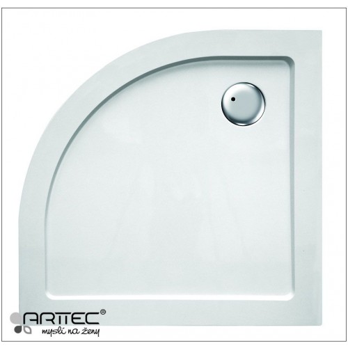 ARTTEC April 9090R sprchová vanička čtvrtkruhová PAN00669