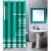 ARTTEC Sprchový závěs - 180x200 cm - polyester - blue graphic MSV00523