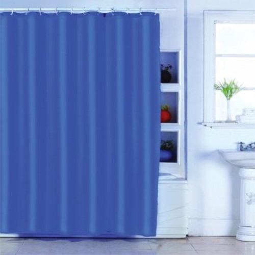 ARTTEC Sprchový závěs - 180x200 cm - polyester - dark blue MSV00533