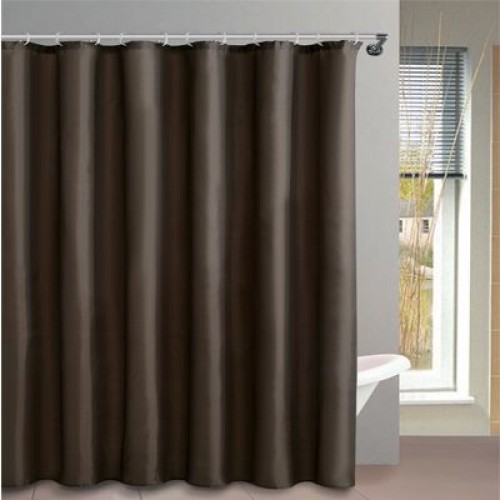 ARTTEC Sprchový závěs - 180x200 cm - polyester - chocolate MSV00549