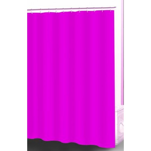 ARTTEC Sprchový závěs - 180x200 cm - polyester - pink MSV00566
