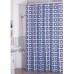 ARTTEC Sprchový závěs - 180x200 cm - polyester - squares MSV00583