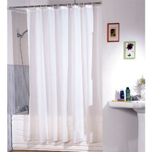 ARTTEC Sprchový závěs - 180x200 cm - polyester - white MSV00587