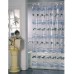 ARTTEC Sprchový závěs - 180x200 cm - PVC - dolphins MSV00598