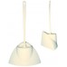 ARTTEC WC štětka rohová - plast - white MSV00774