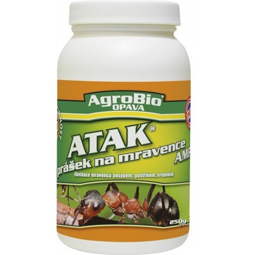 AgroBio ATAK AMP 2 MG Prášek na mravence, 250 g 002139