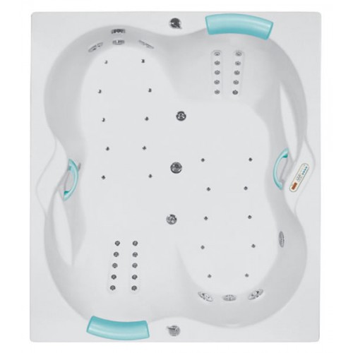 TEIKO Vana Athina hydromasážní 180 x 155 cm - HTP systém BASIC V217185N04T01011