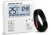 AURATON 3021 DS Týdenní programovatelný termostat se dvěma čidly