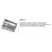 Junkers AZB 929 Adaptér 125/130mm, nerez 7719002899