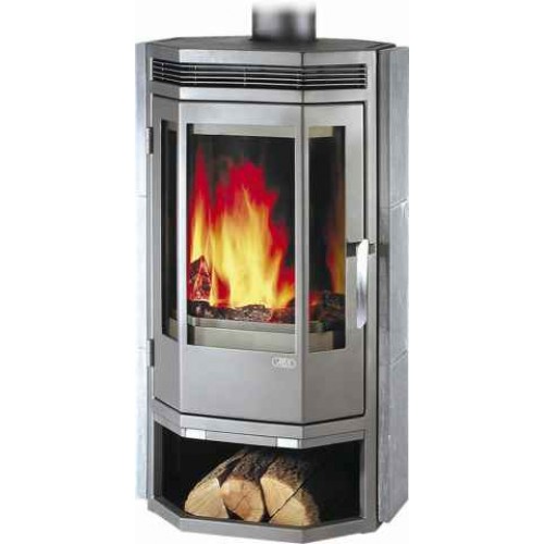 ABX Baltik 4650-8-III krbová kamna na dřevo, šedý plech ABX Baltik 4650-8-III krbová kamna na dřevo, šedý plech