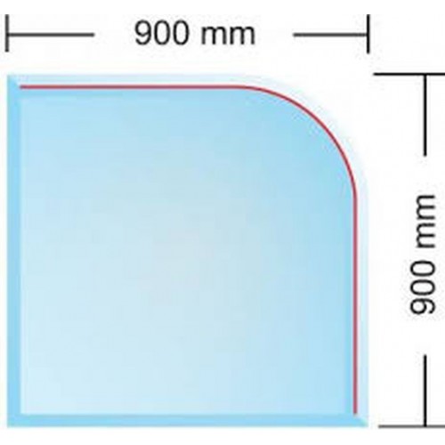 BANADOR Podkladové sklo Paris 900x900 mm sklo 6mm PS-PAR-6