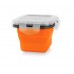 BANQUET Silikonová skládací miska s víčkem Culinaria orange 3126600O