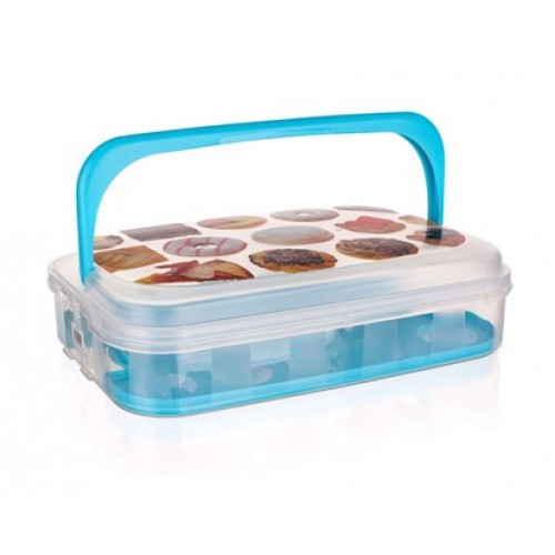 VETRO-PLUS Box na pečivo a cukr. 7L modrý 55045010 VETRO-PLUS Box na pečivo a cukr. 7L modrý 55045010