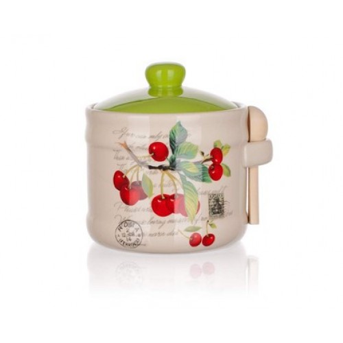 BANQUET Dóza se lžičkou Cherry OK 60ZF1099CH BANQUET Dóza se lžičkou Cherry OK 60ZF1099CH