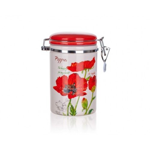 BANQUET Dóza 750ml Red Poppy 60ZF1374RP