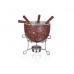BANQUET 6dílný fondue set na čokoládu Choco Blossoms 17AA1203-A