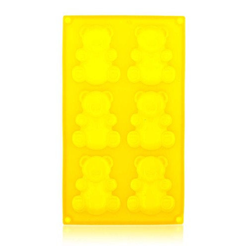 BANQUET Silikonová forma 6ks méďové 31x18x2 cm Culinaria yellow 3120175Y