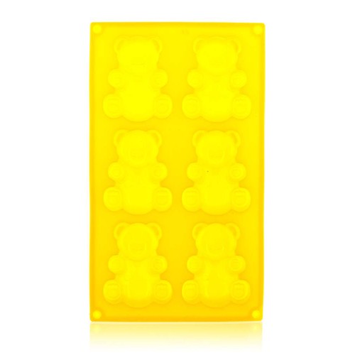 BANQUET Silikonová forma 6ks méďové 31x18x2 cm Culinaria yellow 3120175Y