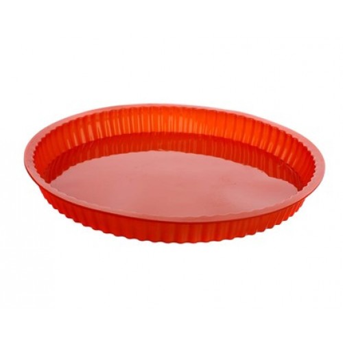 Silikonová forma na koláč 30cm červená Sildo 31JLL1004