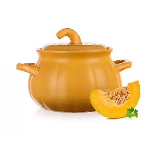 BANQUET Keramický hrnec na vaření a pečení 23cm, 3,6l Pumpkin 60PN2