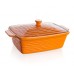 BANQUET Zapékací forma obdélníková s víkem 33x21cm Culinaria Orange 60ZF10